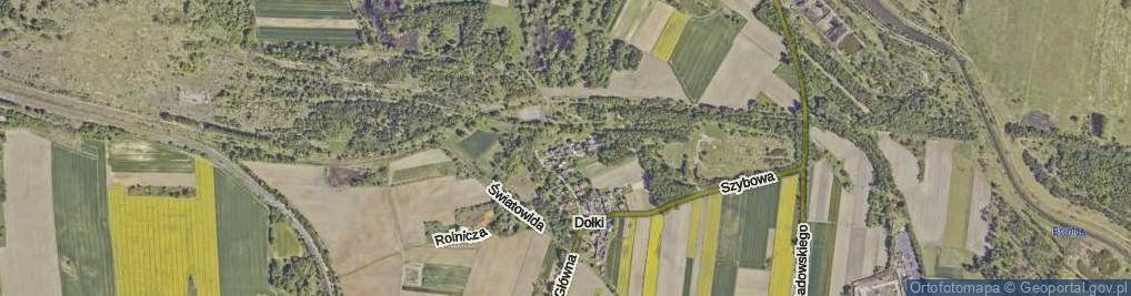 Zdjęcie satelitarne Mała ul.